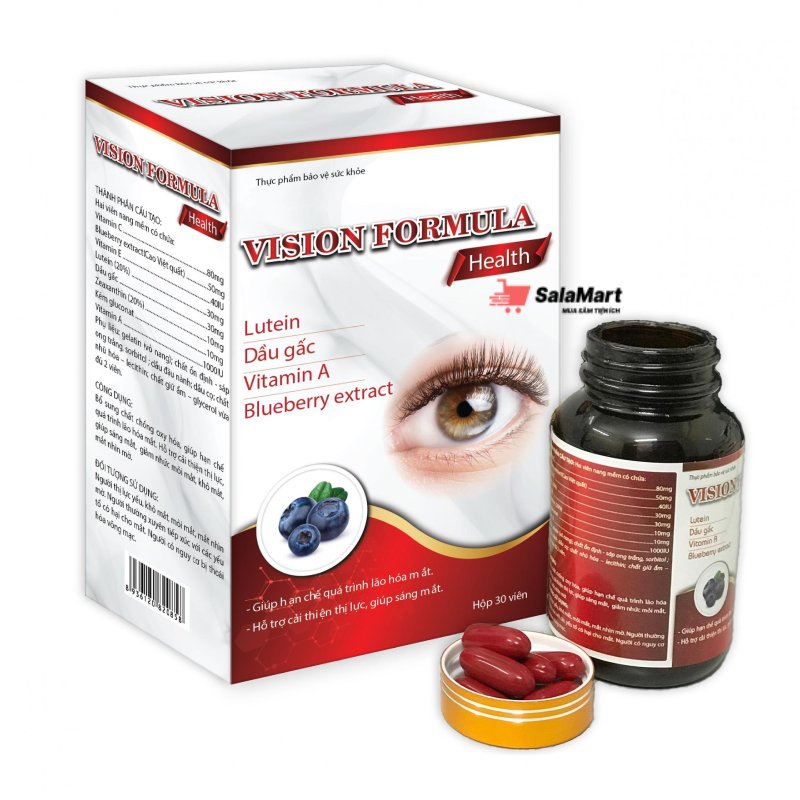 Viên uống bổ mắt Vision formula health